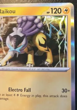 Raikou 048/132 Holo Rare Mega Evolution Pokemon TCG - Image 3
