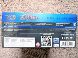 NEW SEALED - POKEMON TCG ETB ELITE TRAINER BOX - SCARLET VIOLET - STELLAR CROWN - Image 3