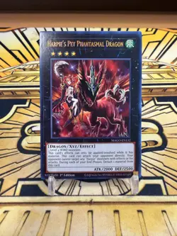 Yugioh Trugerischer Spieldrache der Harpyien Rare MAGO-EN132 - Image 1