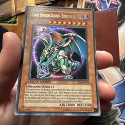 Yugioh! Chaos Emperor Dragon - Envoy of the End TLM-ENSE2 Ultra Limited VLP - Image 1