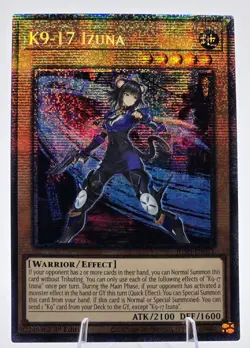 K9-17 Izuna - JUSH-EN031 (Starlight Rare) - 1st Ed - NM - Yu-Gi-Oh! - Image 1