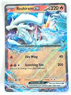 Reshiram ex 030/159 Double Rare Journey Together - Pokemon TCG - Near Mint NM - Image 3