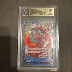 GOLD Buggy SP OP-14 One Piece TCG OP09-051 BGS 10 - Image 1