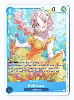 Rebecca (Foil) (OP15-053) SR One Piece Adventure on Kami's Island OP15-EB04 - Image 1