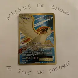 Pokemon TCG XY Evolutions Pidgeot EX Full Art Ultra Rare Card 104/108 - Image 1