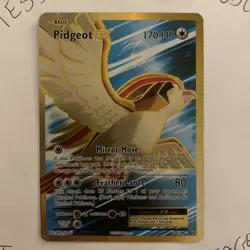 Pokemon TCG XY Evolutions Pidgeot EX Full Art Ultra Rare Card 104/108 - Image 2