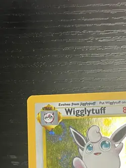 Pokemon TCG Wigglytuff 019/130 Base Set 2 Holo Rare Vintage WOTC 1999 LP - Image 3