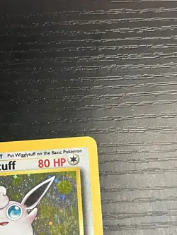 Pokemon TCG Wigglytuff 019/130 Base Set 2 Holo Rare Vintage WOTC 1999 LP - Image 4