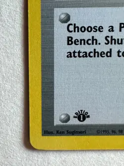 Pokemon TCG Mr. Fuji 58/62 Fossil 1st Edition - Image 5