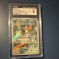 Pokemon Charmander 044 Promo Holo Sv: Scarlet & Violet CGC 8 English 2023 - Image 1