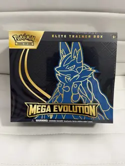 Pokemon Mega Evolution Lucario Elite Trainer Box ETB *FACTORY SEALED* - Image 1