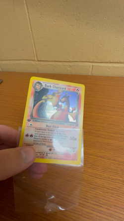 Pokemon Dark Charizard Team Rocket 1st Edition Holo Rare 4/82 English 2000 - Image 2