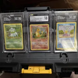 Pokemon TCG TAG- Bulbasaur, CGC - Charmander, TAG - Squirtle CLV - Image 2