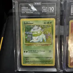 Pokemon TCG TAG- Bulbasaur, CGC - Charmander, TAG - Squirtle CLV - Image 3