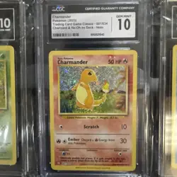 Pokemon TCG TAG- Bulbasaur, CGC - Charmander, TAG - Squirtle CLV - Image 4