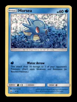 HORSEA 003/012 HOLO P MCDONALD'S PROMOS 2018 POKEMON DMG - Image 1