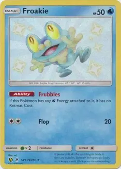 NM-Mint Froakie - SV11/SV94 - Shiny Holo Rare Pokemon Hidden Fates: Shiny Vault - Image 1