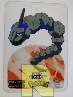 Onix 95 ® Lamincard Edibas 2006 ® Pokemon ® Italiano ® EX - Image 1