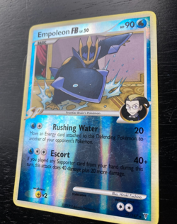 Pokemon Supreme Victor RARE Rev-Holo Empoleon FB Lv.50 27/147 EX/NM Condition - Image 2