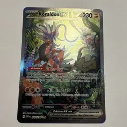 Pokemon Koraidon EX 247/198 SV01 Scarlet & Violet Illustration Rare Holo 230 HP - Image 1