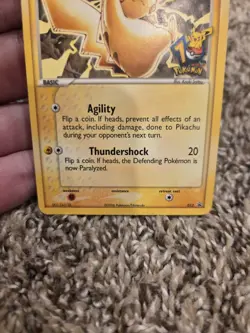 Pikachu Black Star Promo [NP 012] Pokemon TCG Single [10th Anniversary] - Image 5