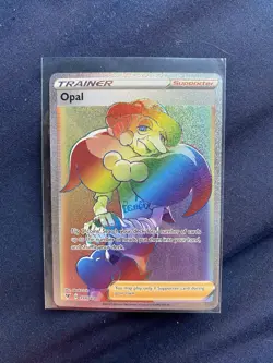 Pokemon Opal 197/185 Swsh04 Vivid Voltage Secret Rare Full Art Holo (English) - Image 1