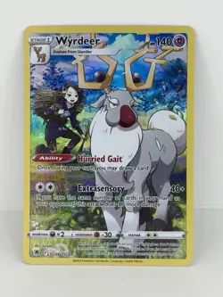Pokemon TCG Wyrdeer Sword & Shield-Astral Radiance TG06/TG30 Holo Rare - Image 1