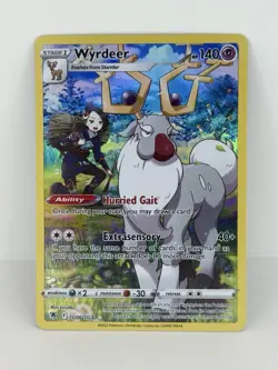 Pokemon TCG Wyrdeer Sword & Shield-Astral Radiance TG06/TG30 Holo Rare - Image 2