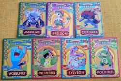 Pokemon Chinese Cards Bundle Of 7 GR Cards - Image 1