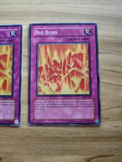 Yu-Gi-Oh! - Big Burn 3x- Super Rare / Holo - Full Playset - Image 5