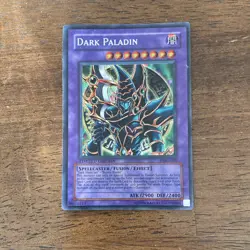 Yu-Gi-Oh! Dark Paladin DMG-001 Secret Rare Limited 2900/2400 Konami English - Image 1