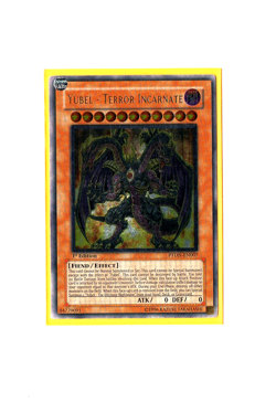 2009 Yu-Gi-Oh! PTDN-EN007 YUBEL-TERROR INCARNATE Ultimate Rare 1 st Edition - Image 1