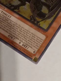 2009 Yu-Gi-Oh! PTDN-EN007 YUBEL-TERROR INCARNATE Ultimate Rare 1 st Edition - Image 3