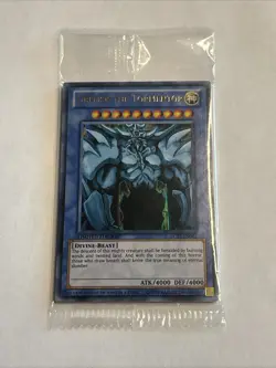 Yu-Gi-Oh! TCG Obelisk the Tormentor factory sealed promo pack - Image 1
