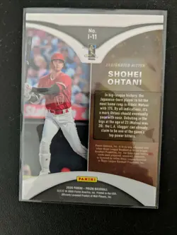 2020 Panini Prizm Shohei Ohtani Illumination#l-11 - Image 2