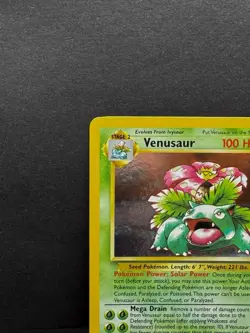 Pokemon Venusaur Black Star Promo 13 Holo WOTC Near Mint - Image 3