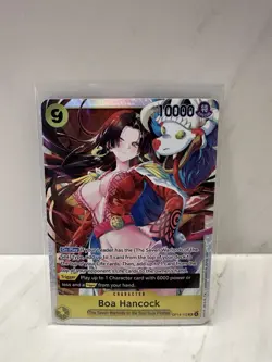Boa Hancock OP14-112 SR PLAYSET (4) The Azure Seas Seven One Piece CCG ENGLISH - Image 3