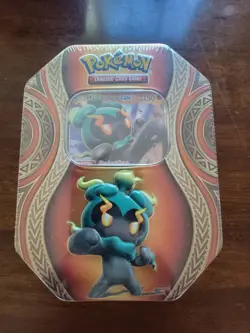 POKEMON TCG Marshadow GX Mysterious Powers Collector Tin - Image 1