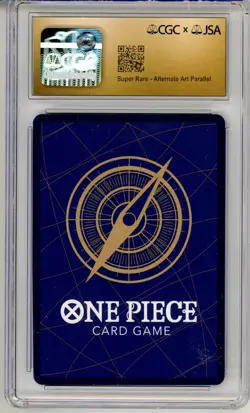 CGC Pristine 10 Auto 10 Yamaguchi Yuriko One Piece Nico Robin OP12-087 (Alt Art) - Image 2