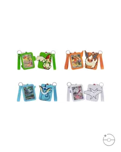 Pokemon TCG: S-Chinese Nine Colors Gathering Card Case Keychain Blind Box -Eevee - Image 3