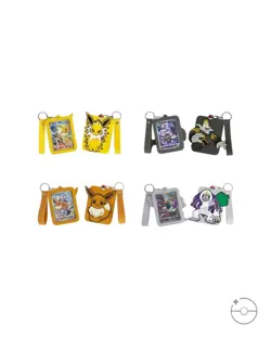 Pokemon TCG: S-Chinese Nine Colors Gathering Card Case Keychain Blind Box -Eevee - Image 4