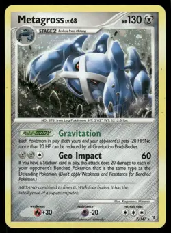 Pokemon Cards Metagross 7/147 Holo Supreme Victors Holo Rare MP - Image 1