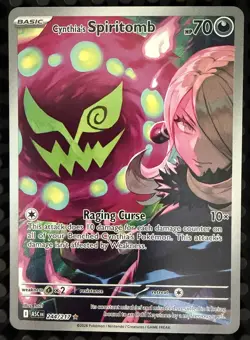 Cynthia's Spiritomb - Illustration Rare Pokemon Card ASC 244/217 IR - Image 1