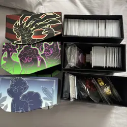 Pokemon Box x3 with cards, energy, dice ONLY BASIC CARDS - Image 1
