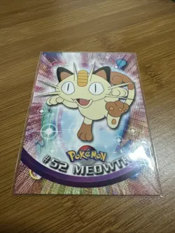 Pokemon #52 Meowth Trading Card Base Collectible Topps Series 2 NM -2 - Image 1