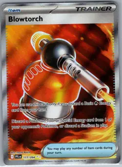 Blowtorch 117/094 ME02: Phantasmal Flames - Pokemon Card - NM - Image 1
