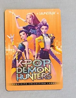 KPop Demon Hunters Exquisite Collection Card - Saja Boys, Baby SR #017 - Image 2