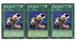 Yugioh- 3X Mass Driver - Common - Unlimited - MFC-088 - Light Play - Image 1