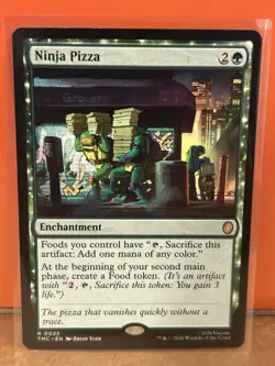 Ninja Pizza Commander: Teenage Mutant Ninja Turtles NM MTG Non-Foil - Image 1