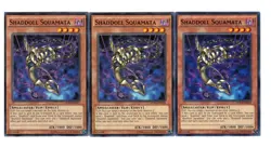 Yugioh- 3X Shaddoll Squamata - Common - Unlimited - DUEA-EN025 - Near Mint - Image 1